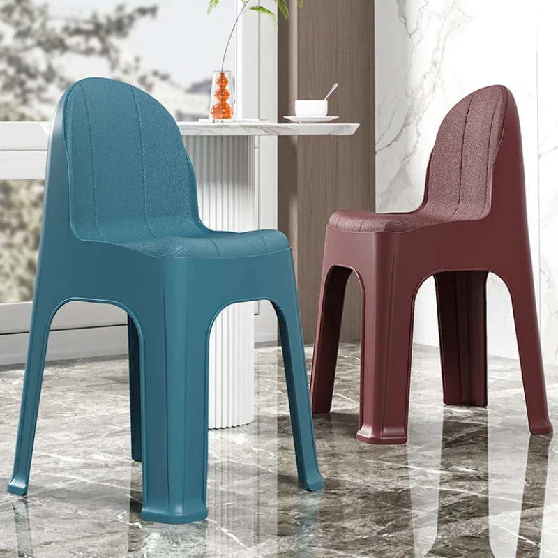 Designer Nordic Dining Chair Modern Plastic Salon Bedroom Party Chair Balcony Vanity Sillas De Comedor Home Furniture CY50CP