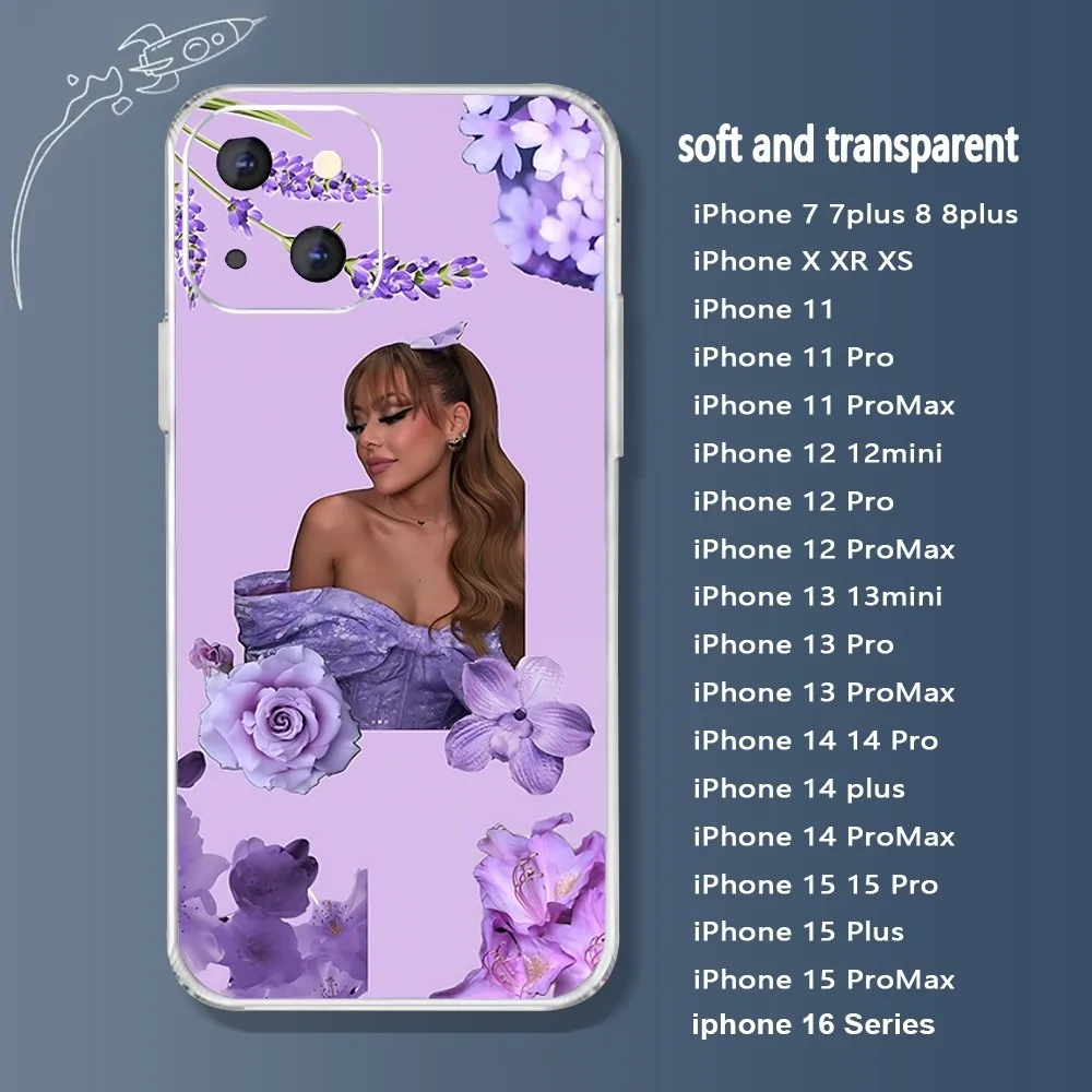 Ayliva German Singer Phone Case For Iphone 16 15 11 13 14 Pro Max 7 8 Plus X Xr Xs Max 12mini Transparent Cover