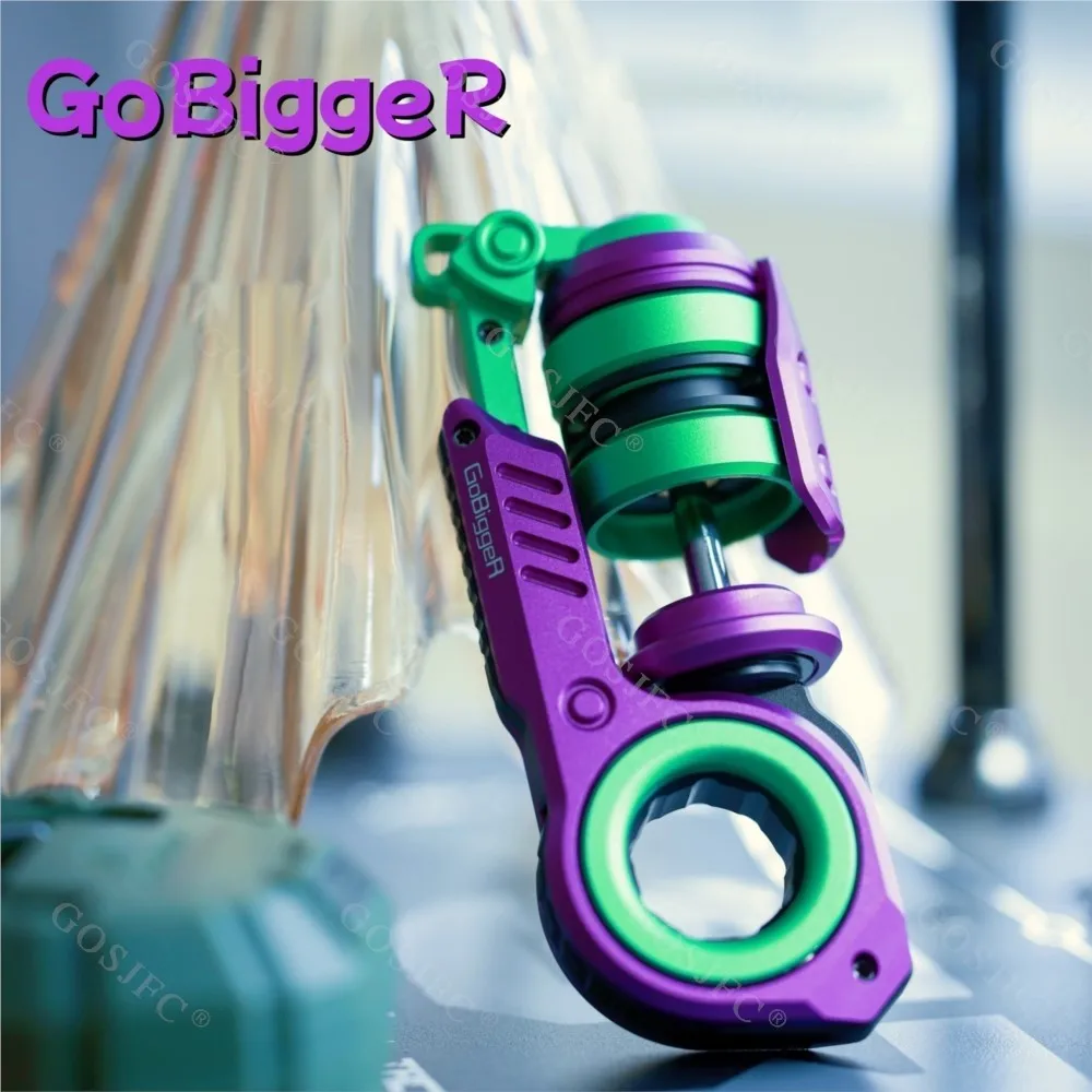 

Gobigger Aluminum Sinian [Youth Edition] Push Slider Multi-functional Composite Toys EDC Slider Fidget Toy