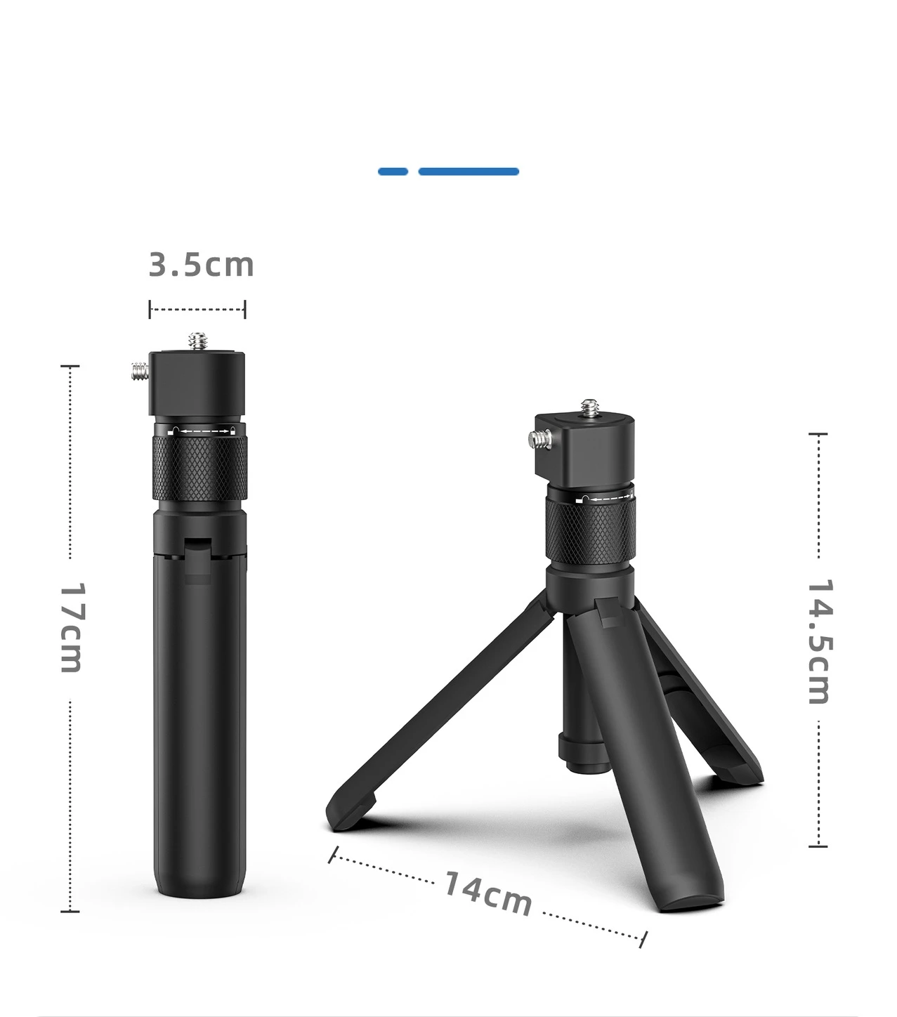 

Action Camera Rotating Stand Handle - Fits for DJI OSMO360, For Insta360 X4/X5 Selfie Stick Accessory ﻿