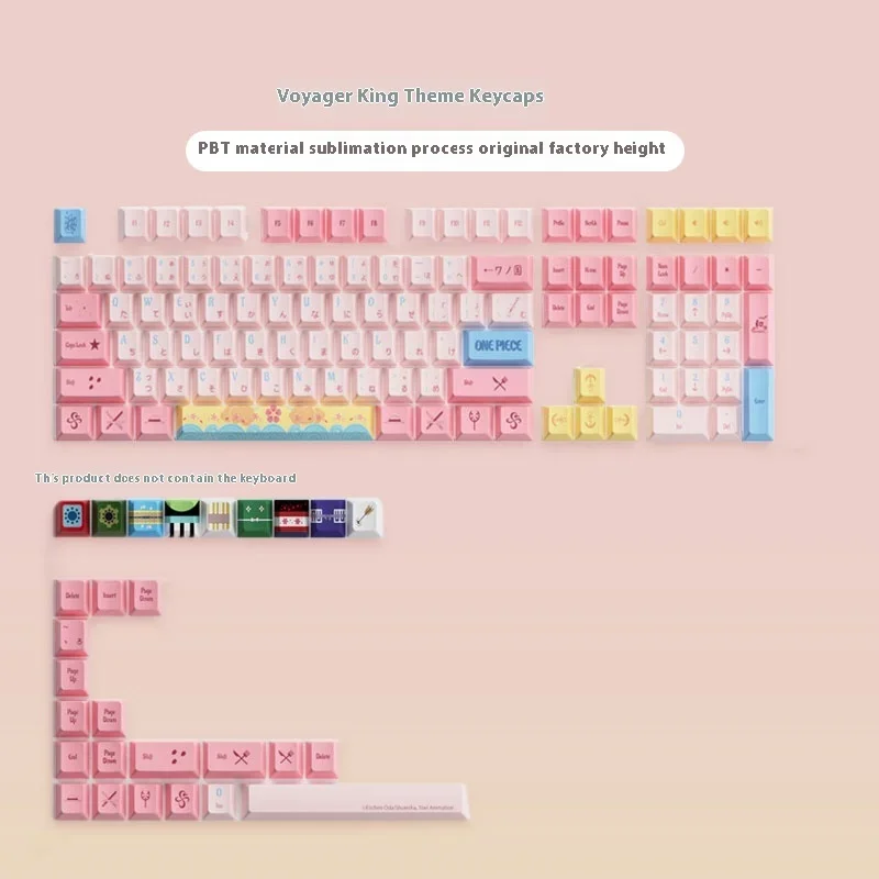 Imagem -04 - Akko-custom Universal Keycaps One Preço Wano Country Altura Original Sublimação Eixo Satélite Pbt