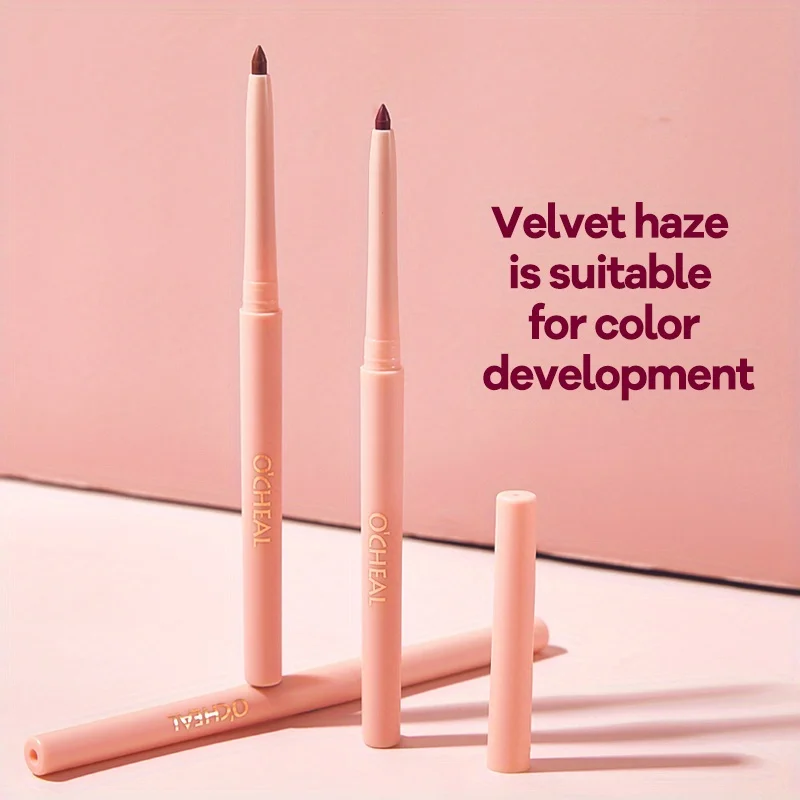 マットマットリップスティックリップライナーは防水性があり、カップに付着しにくく、唇の形を輪郭に沿って描きます。