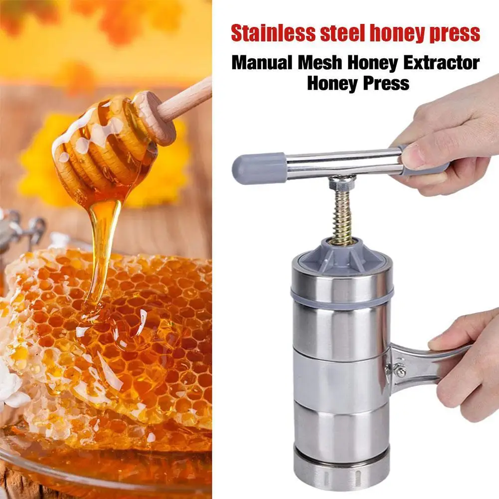 Multi Purpose Stainless Steel Honey Press Filter Small Handheld Operate Liberty Household Press Honey Convenient Stress Con N6N5