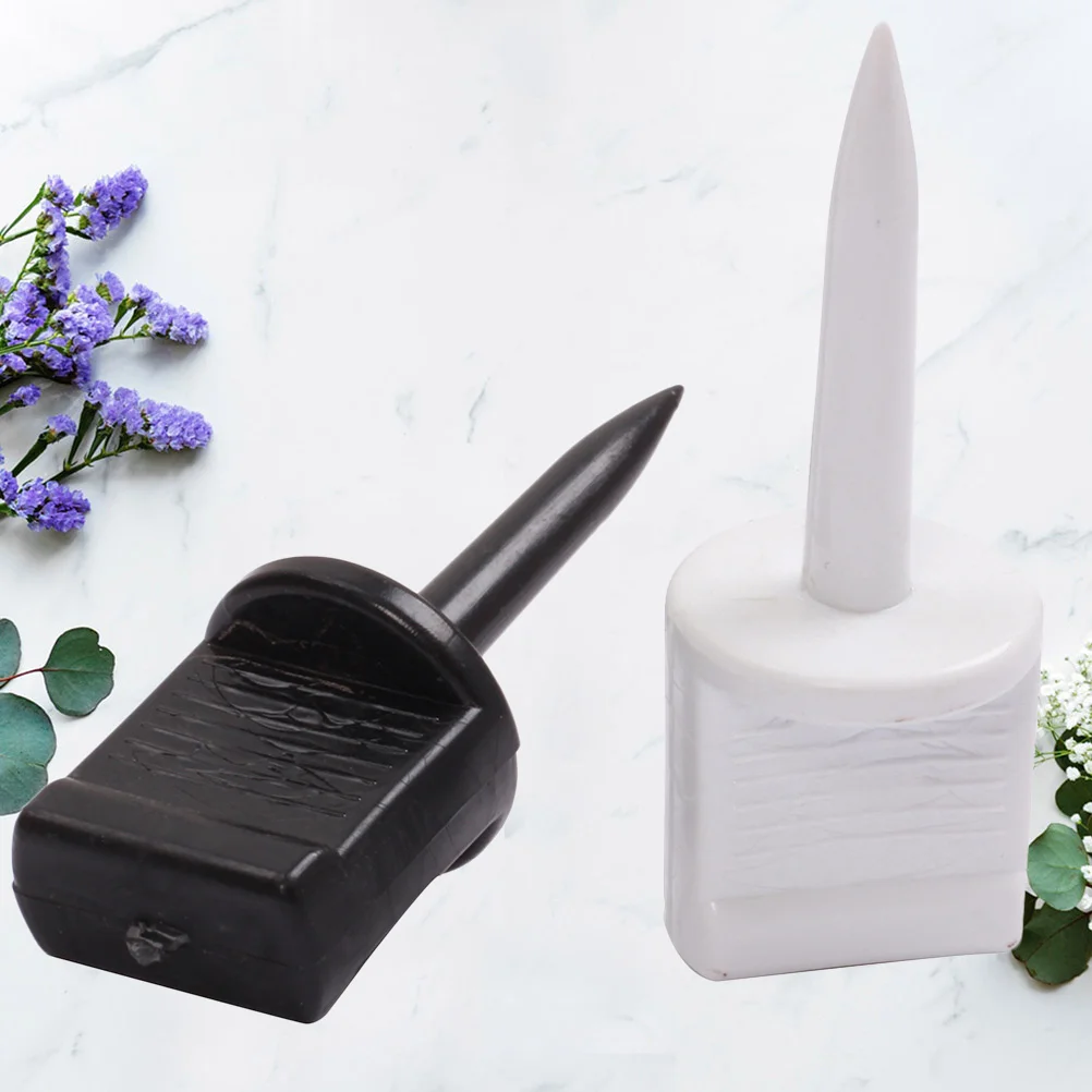 20 قطعة 6.5 سنتيمتر النايلون الهدف مسمار المهنية البلاستيك دبوس الرماية لتسجيل موقف الرماية في الهواء الطلق اكسسوارات البيج #1