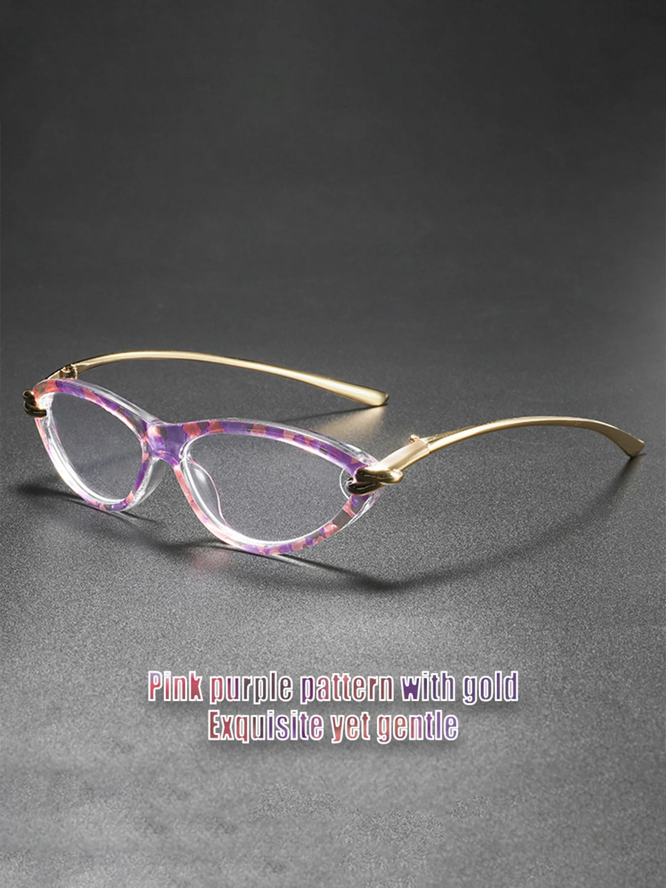 Vielseitige flache Spiegelbrille im Street-Style, trendige Mode, personalisiertes High-End-Cat-Eye-Design, Anti-Blaulicht-Brille