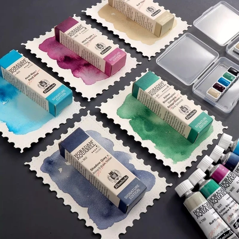 ألمانيا Schmink 2025 لون محدود ماستر ألوان مائية الصباغ الحجر المعدني الطبقات اللون الفنان اللوحة الفنية الإمدادات