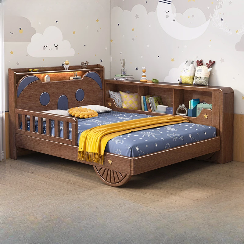 

Luxury Childrens Frame Beds Modern Nordic Pretty Single Living Room Beds Hotel Modern Boys Camas Infantiles Bedroom Furniture