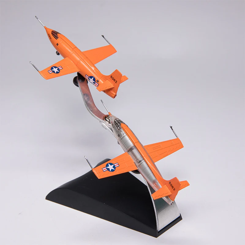 Escala 1:144 Bell X-1 SONICE BREAKER 51021 Modelo de simulação de aeronave de teste supersônico Display estático Brinquedo colecionável presente