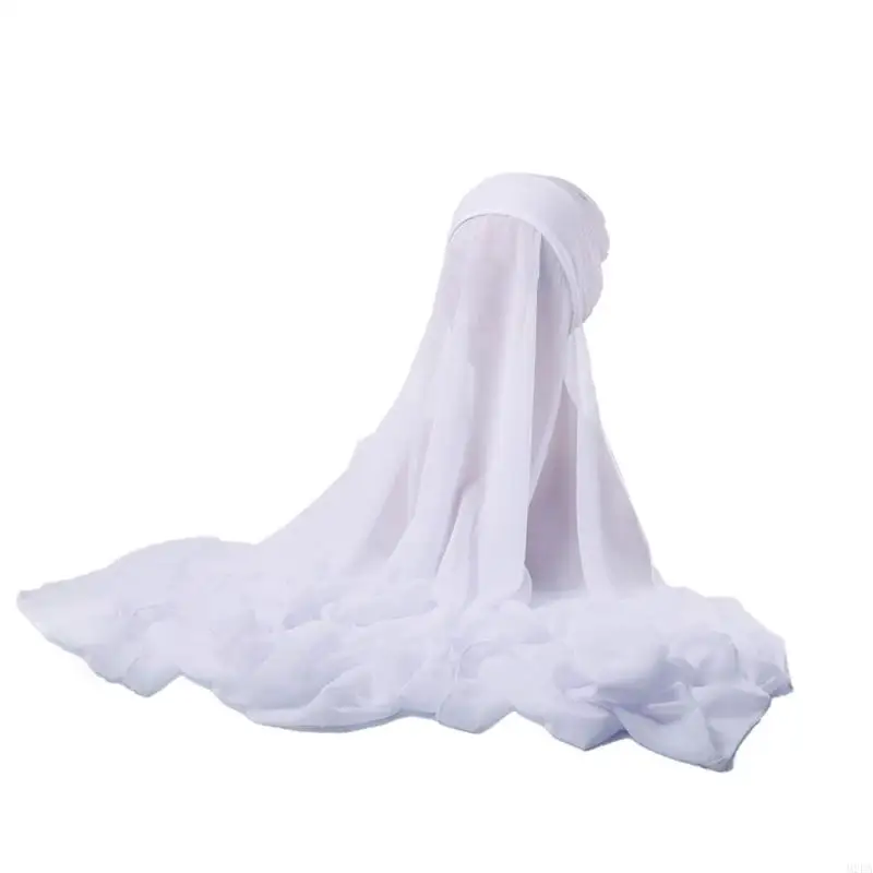2026 New Breathable Headscarf Easy Wear Lightweight Head Scarf Wrap Suitable For Daily Commute And Outdoor Activities