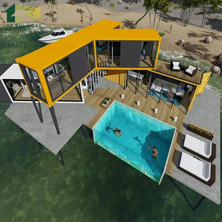 Modular Hotel Building Prefab Container Hotel Room