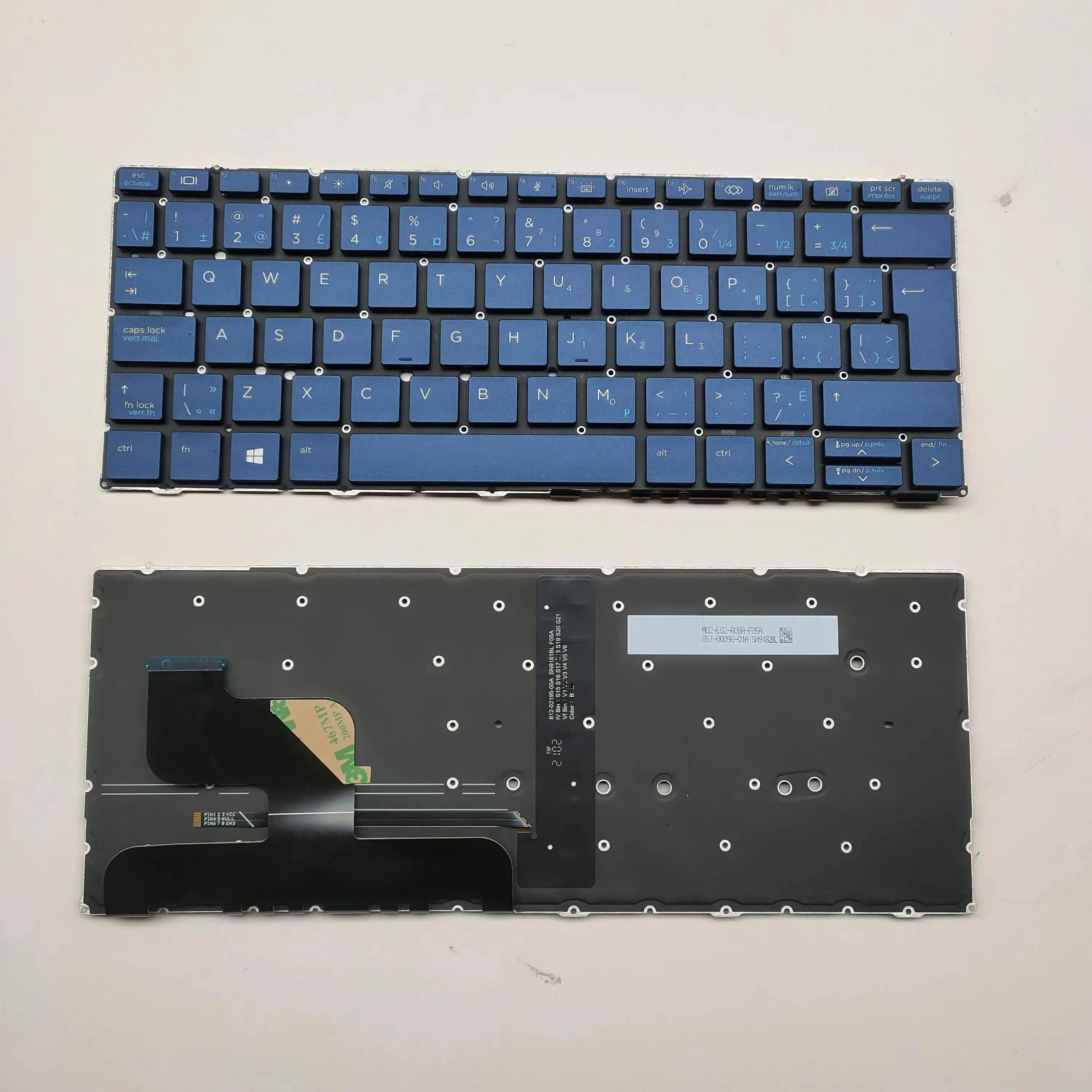 HP Elite Dragonfly g2用の完全なキーボード,デスクトップ用の新しい