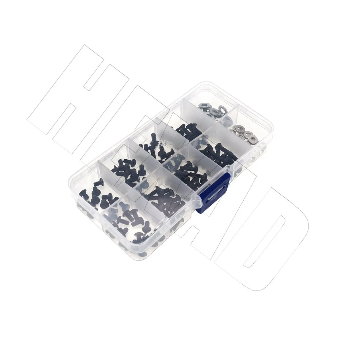 Kit Assortito Di Viti E Dadi Per Riparazione Auto RC – 535 Pezzi M3 M4 Con Chiavi E Pinzette