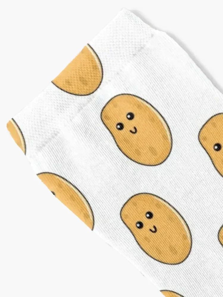 Cute Potatoes - Funny Potato gift Socks kawaii valentine gift ideas Toe sports Boy Socks Women's