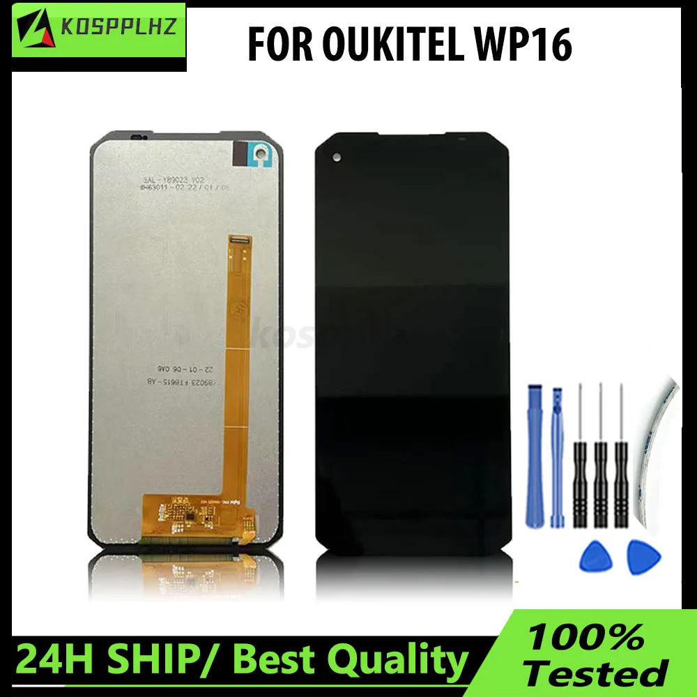 New For 6.39 Inch OUKITEL WP16 LCD Display Touch Screen Digitizer Assembly Original Test LCD Touch Digitizer Replacement