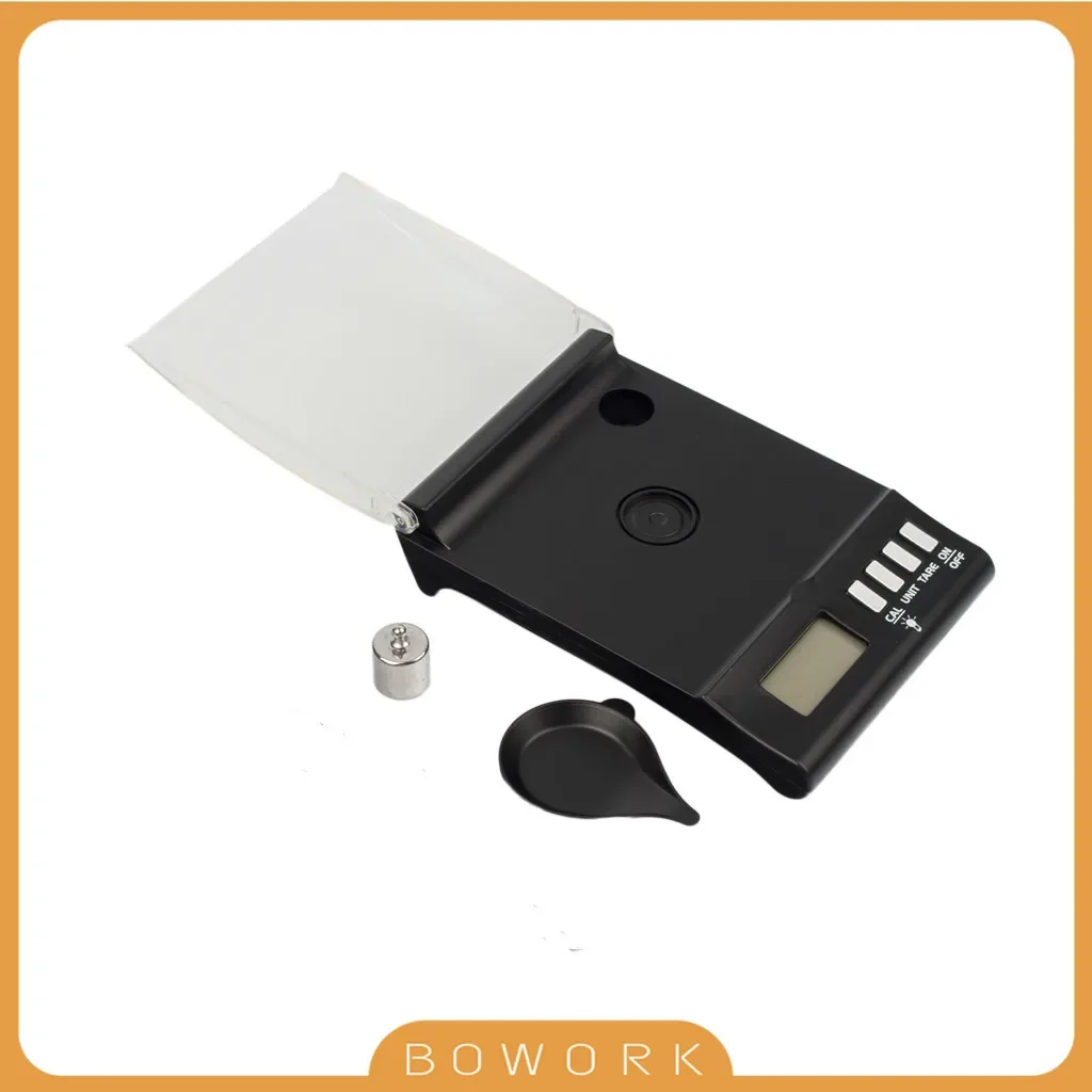 10g 0.001g Electric Digital Scale Portable Mini Scale Precision Pocket Scale Milligram Calibration Weights For Bow Violin Makers