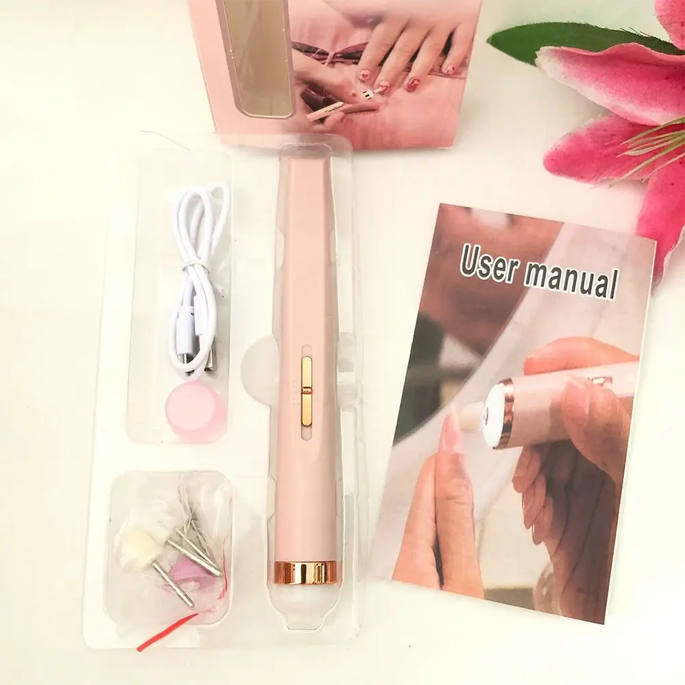 Manicure Tools Nails Apparatus Nail File Nail Art Drill Set Nail Pedicure Drill 5 in 1 Nail Grinder Electric Nail Drill Machine