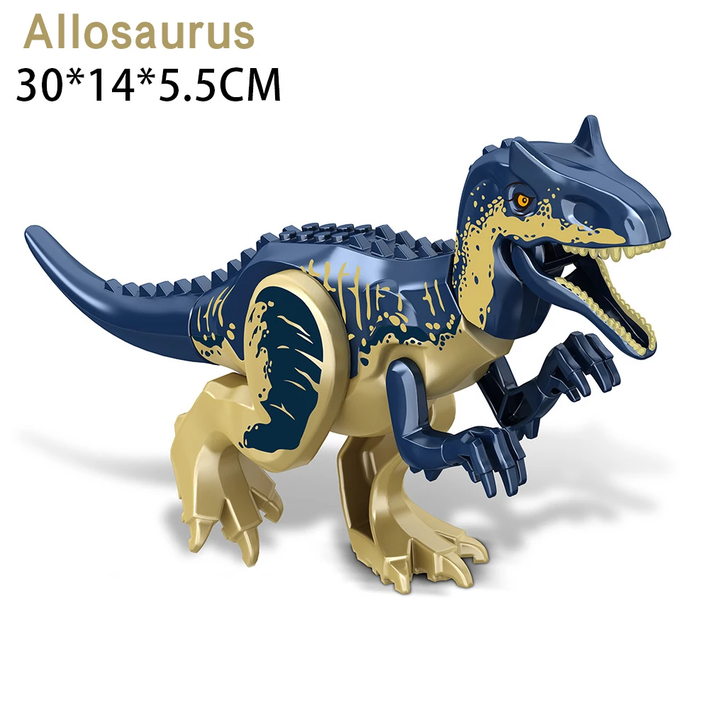 Large Buildable Dinosaur Figurine, Realistic Dinosaur Action Figure, Kids Animal Model Toy for Birthday & Holiday Gift