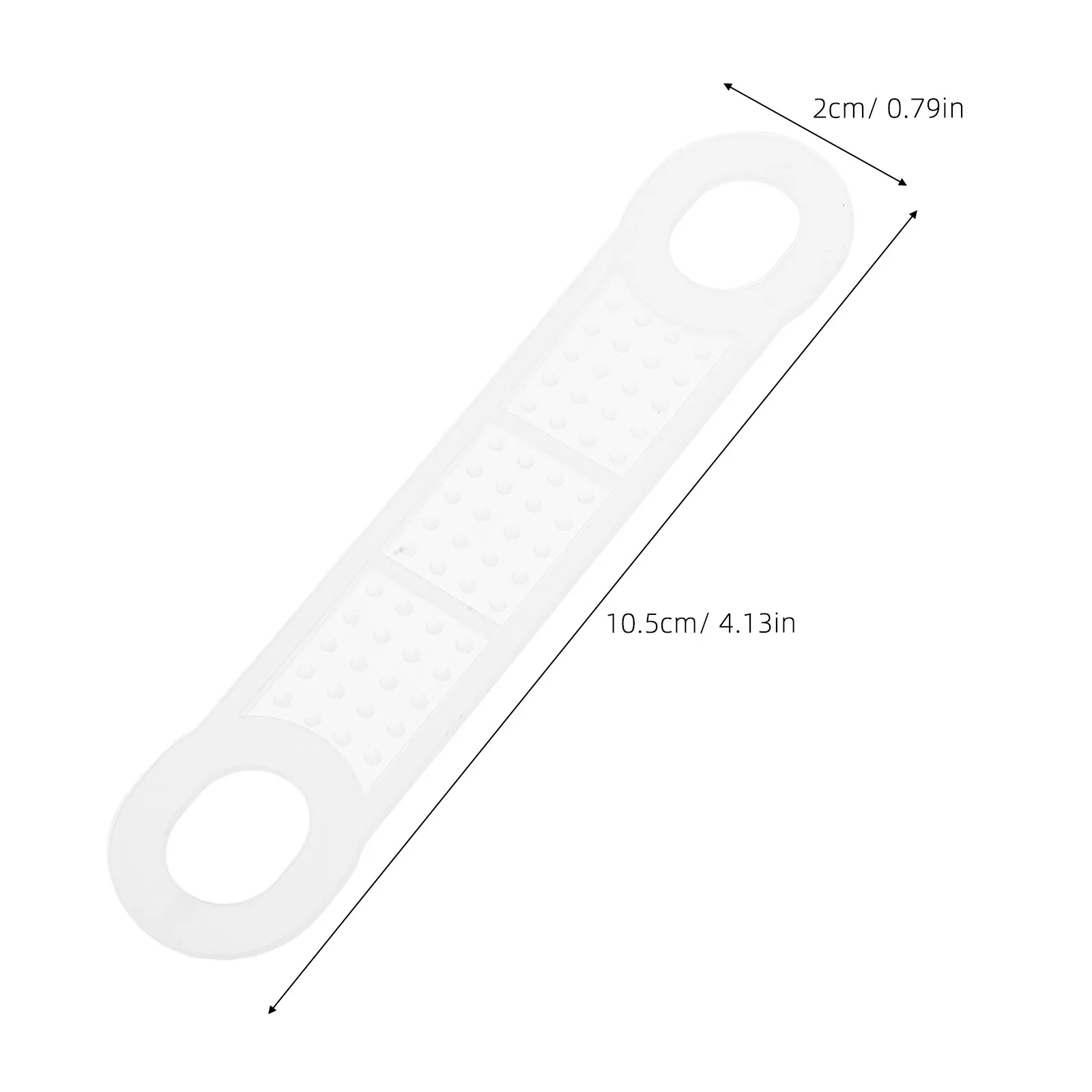 100Pcs Clothing Hanger Shoulder Pads 2Cm Wide Transparent Non-Skid Hanger Grips for Suit Coat Shirt Support Universal Metal Wood
