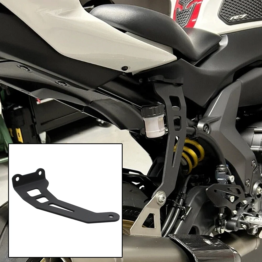 Für Yamaha YZF R7 YZFR7 2021-2025 2023 2024 Motorrad Aluminium Auspuff Aufhänger Halterung Schalldämpfer Auspuff Aufhänger halter Zubehör