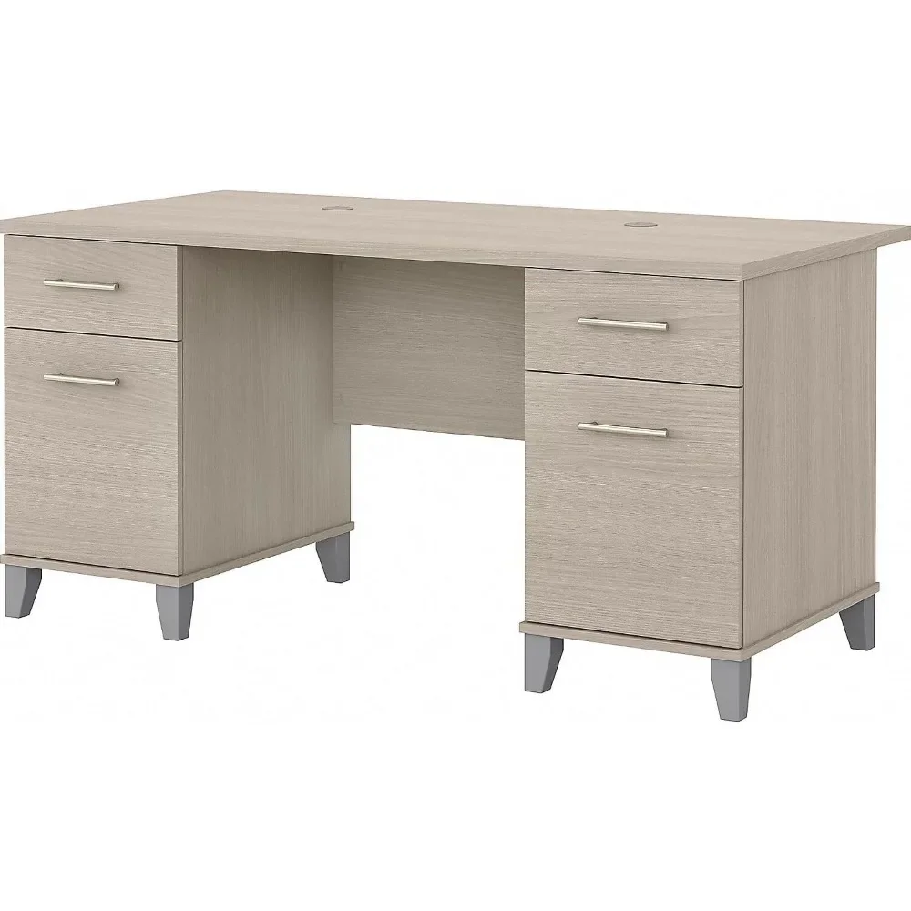

60W Office Desk with Drawers