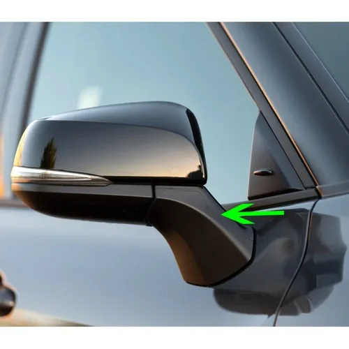 Imagen 2 del producto Reemplazo de la cubierta de la Base del soporte inferior del espejo retrovisor lateral del coche para Toyota Highlander y Hybrid 2020 2021 2022 2023 2024 2025
