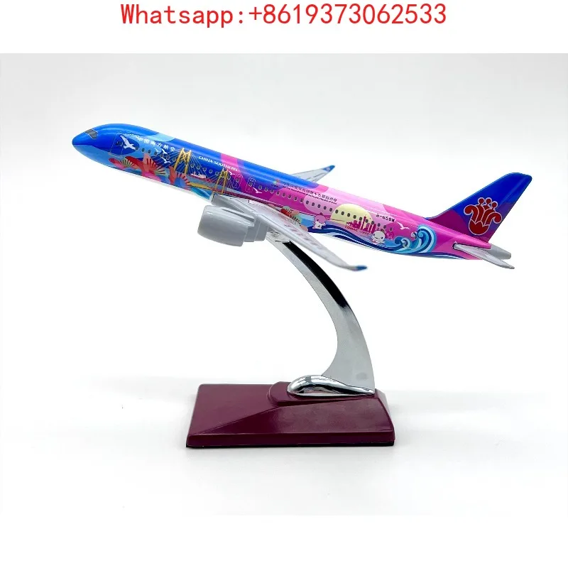 

[China Southern Airlines] C919 Painted Alloy Solid Aircraft Model Gift Ornament Gift