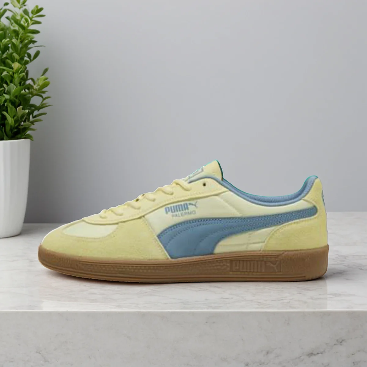 

Puma оригинальные мужские и женские классические легкие туфли на доске в стиле ретро Palermo Pop 403257-02