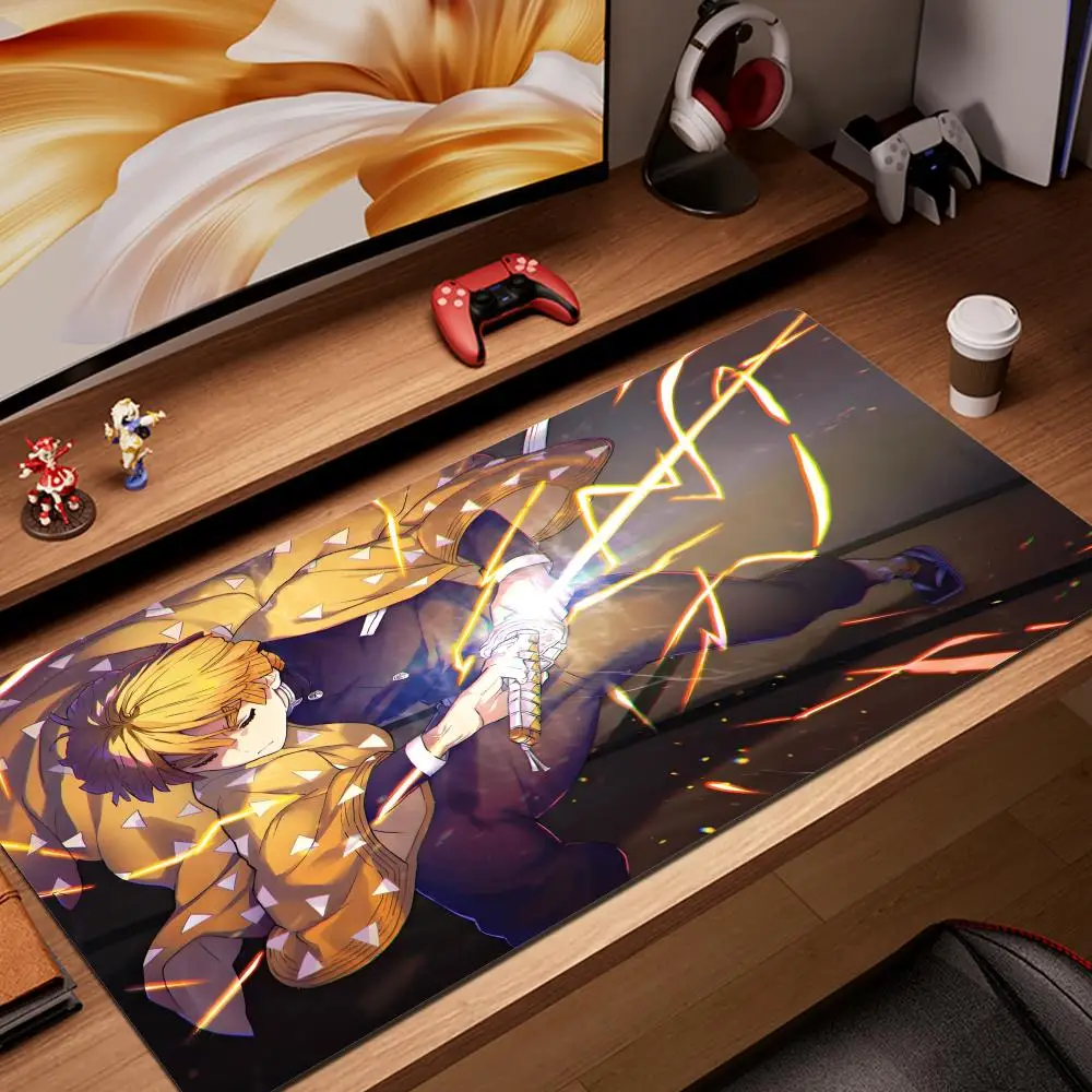 

Mouse Pad Desk Mouse Pad Cute HD Desk Pad Extended Gaming Keyboard Mats Large 100x50cm XXL Z-Zenitsu Gamer Mousepad