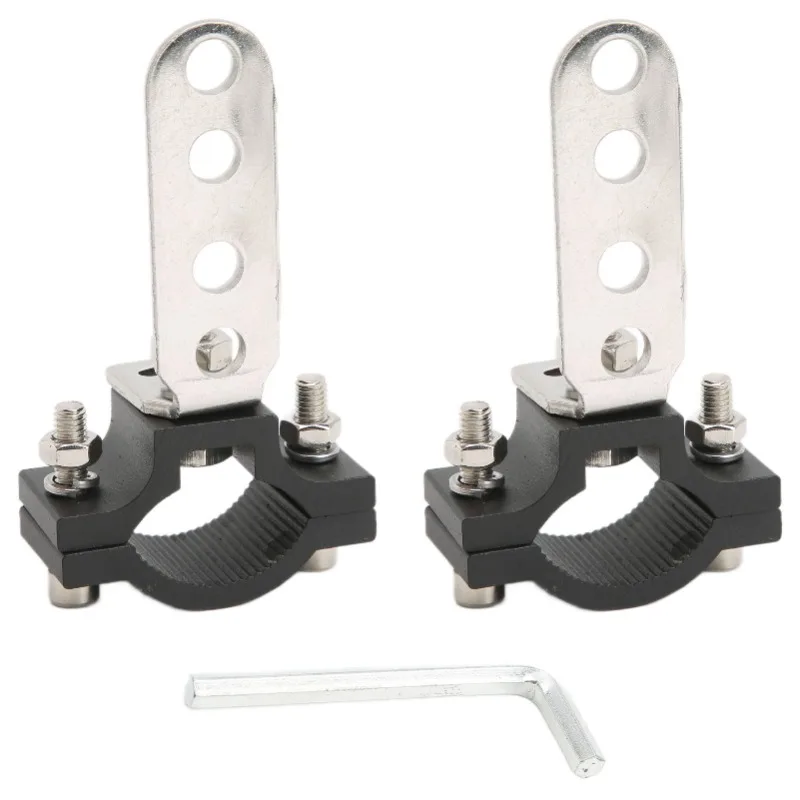 

LED Light Bar Mounts - 1.2in Bull Bar Tube Clamp-on Brackets for Work Light, Durable & Secure Fit, Suitable for Motorcycle, Truc