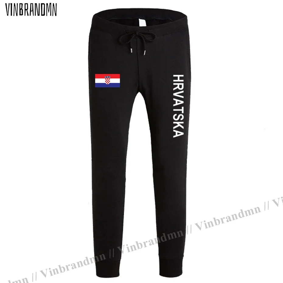 Croatia Hrvatska Croatian HRV Croats mens pants joggers jumpsuit sweatpants track sweat fitness fleece tactical casual nation