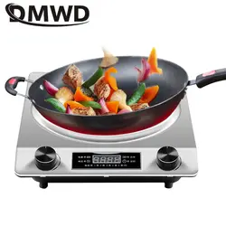 DMWD 3500W Household Induction Cooker Electromagnetic Oven Heating Plate Electric Stove Cooking Machine Knob Control Waterproof