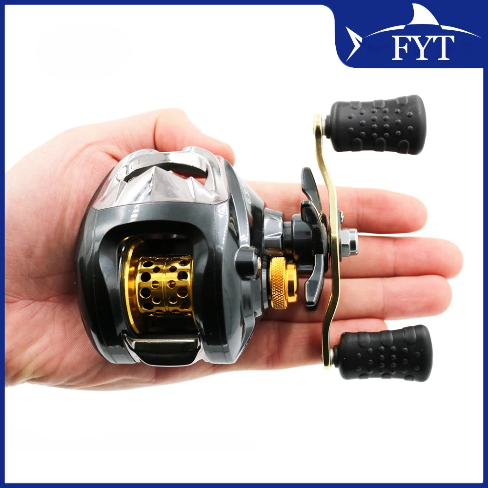 

13 Bearings Waterproof Left Hand Baitcasting Fishing Reel High Speed Fishing Reel With Magnetic Brake System LG200