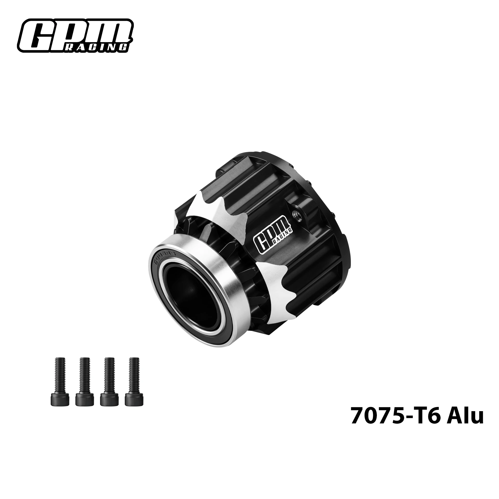 GPM Alloy 7075 Front / Rear Differential Case For TRAXXAS 1/5 X-Maxx 6S/8S / X-Monster / XRT / Funco Pro 7781
