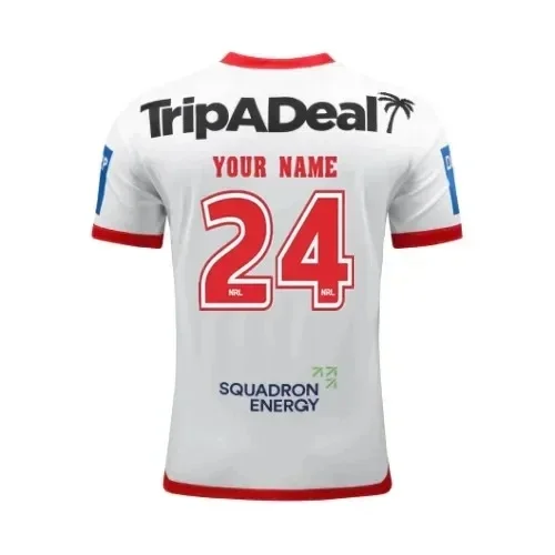 2023 st george illawarra drachen anzac rugby jersey größe S-5XL