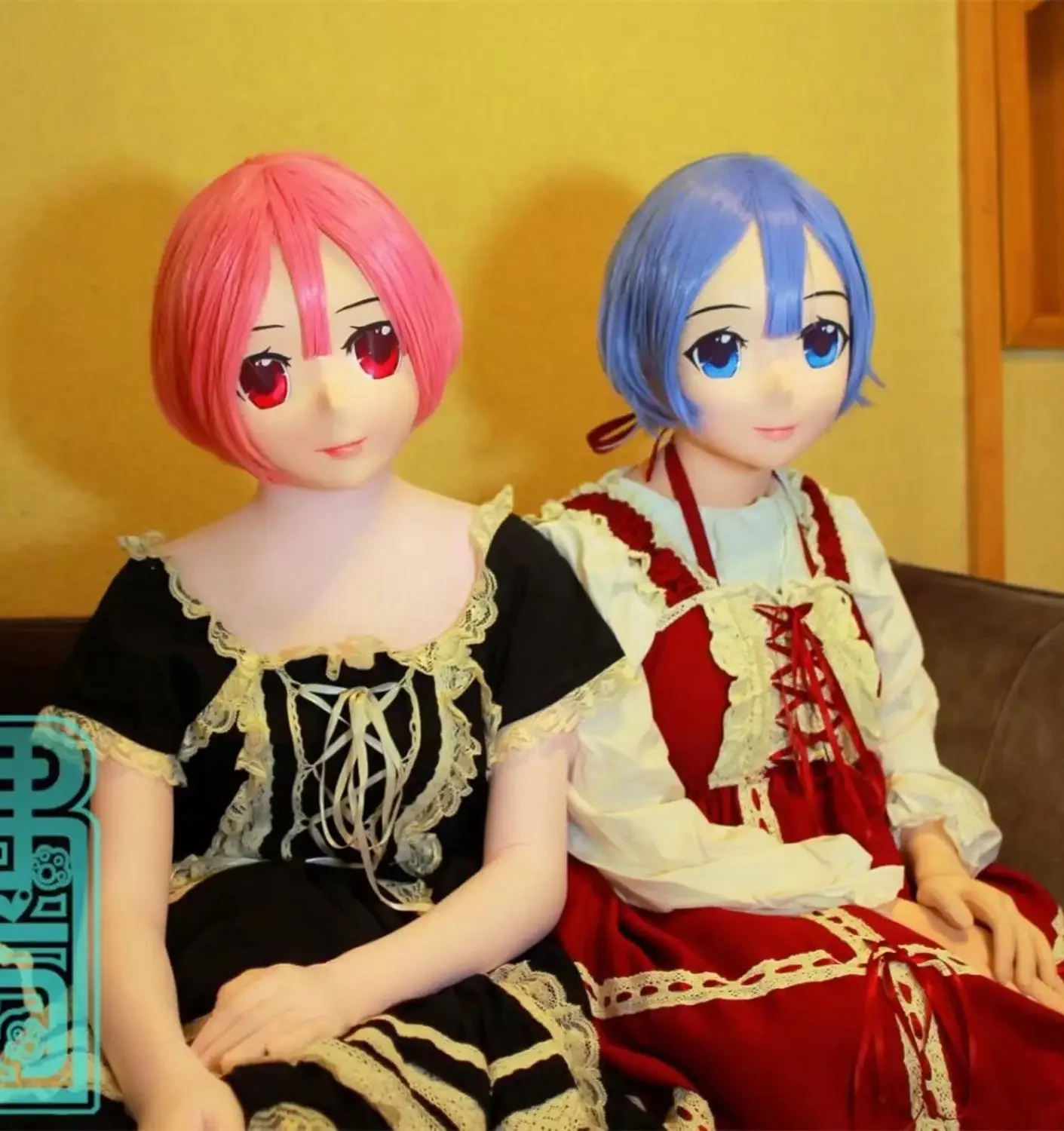 (NEW-16) BJD Kigurumi Transsexuals Beauty Makeup Cosplay Silicone Mask Anime Kigurumi Masks Crossdresser Doll