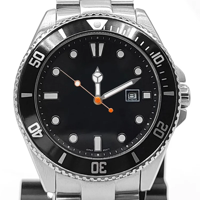 Für Casio Swordfish MDV106 Uhren Teil MDV-106 Uhrzeiger Grün Leuchtendes Silber 2115 Uhrwerk Zierstunde Minute Sekundenzeiger