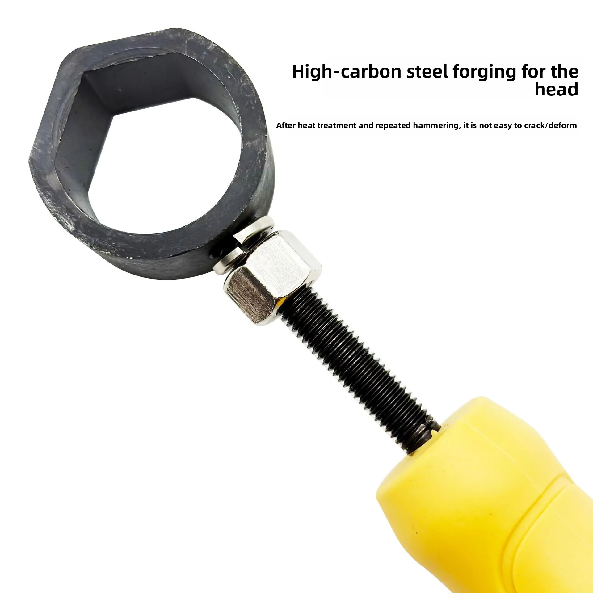 Safety Striking Steel Stamp Holder for Metal Marking Jewelry Tools - Durable Alloy Secure Grip Precise Impact Control