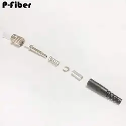 ST optical fiber connector kits 20pcs ST/UPC 3.0mm singlemode Multimode for patchcord part ftth accessories with ceramic ferrule