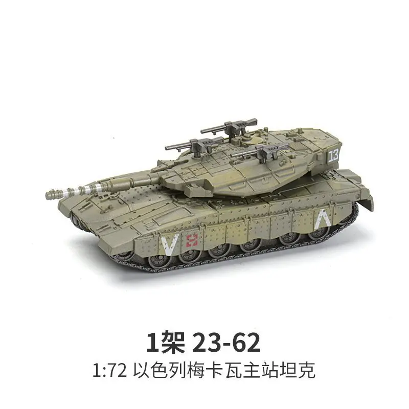 1/72 Israele Merkava Carro Armato di Battaglia Principale Modello Creativo Militare Serie Building Blocks Decor Giocattoli Assemblati Per I Ragazzi Regali di Natale