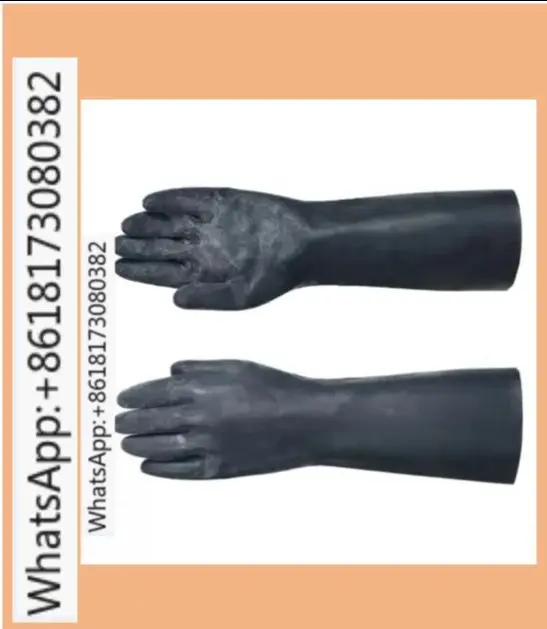

High Quality 53-002 Protective Gloves Black Thickened Wear-Resistant Anti-Slip Safety Gloves