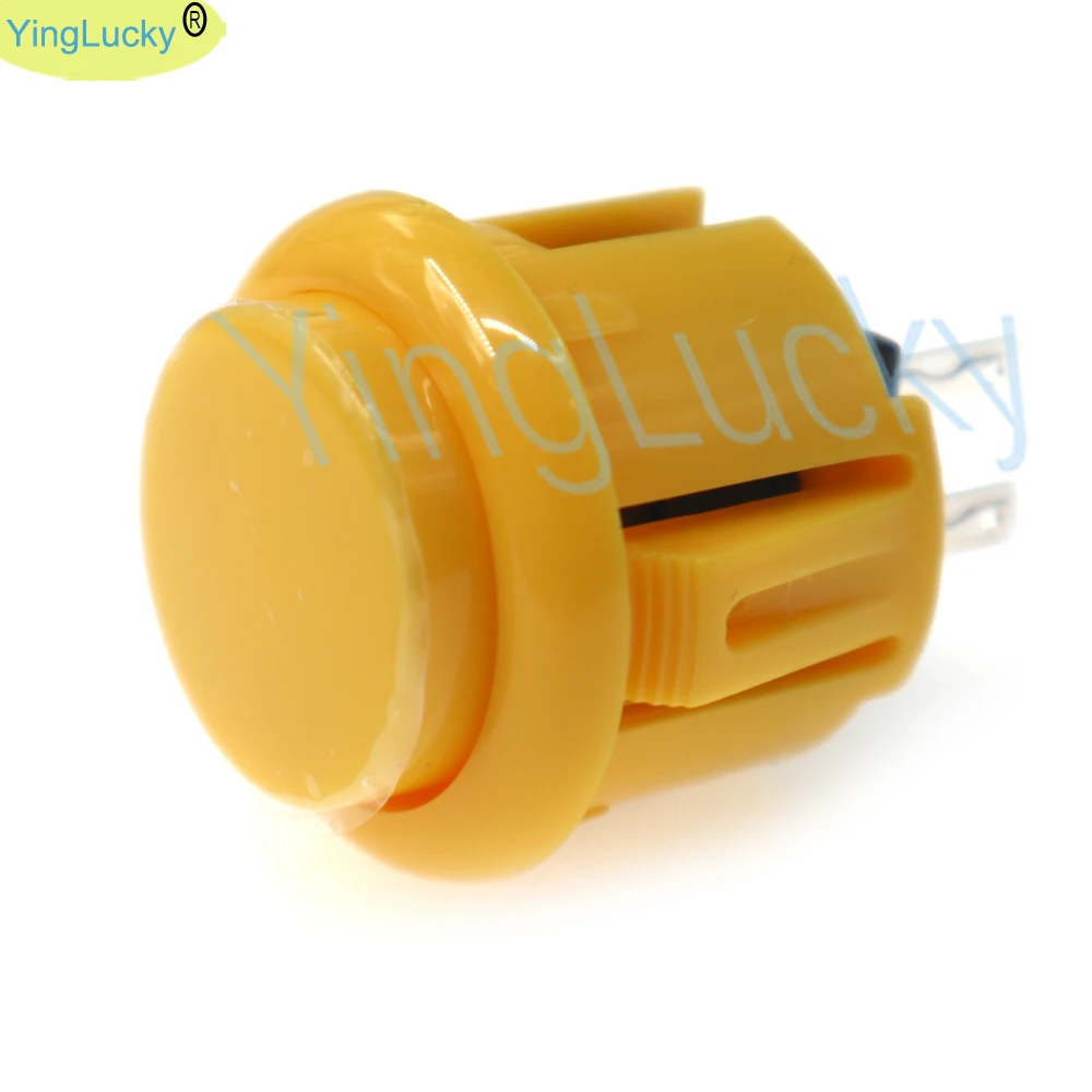 100 Stück Arcade-Tasten 30 mm 24 mm Kopie Sanwa-Tasten DIY Arcade-Joysticks Teile Arcade-Videospielkonsolen-Zubehör