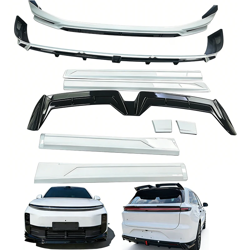 

Sport Style Front Lip Rear Bumper Side Skirt Spoiler Complete Body Kit Compatible for L7 L8 L9 Exterior Upgrade Accessories