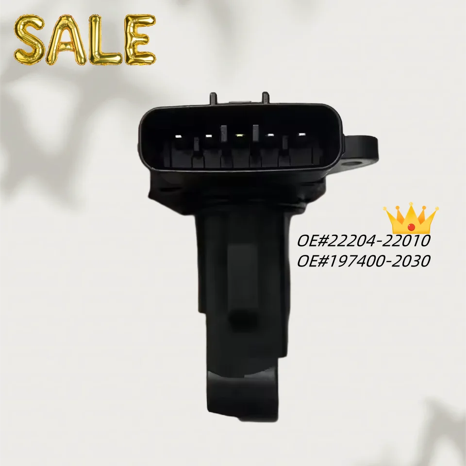 Mass Airflow Sensor OEM 22204-22010 197400-2030 2220422010 1974002030 for Llexus- ES300 GS 300 Ttoyota Tacoma- Solora MAF Sensor