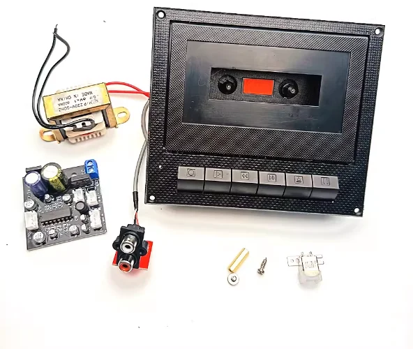 Placa de preamplificador de cabeza magnética, Kit DIY TA7668, grabadora de cinta estéreo, grabadora y reproductor de cubierta