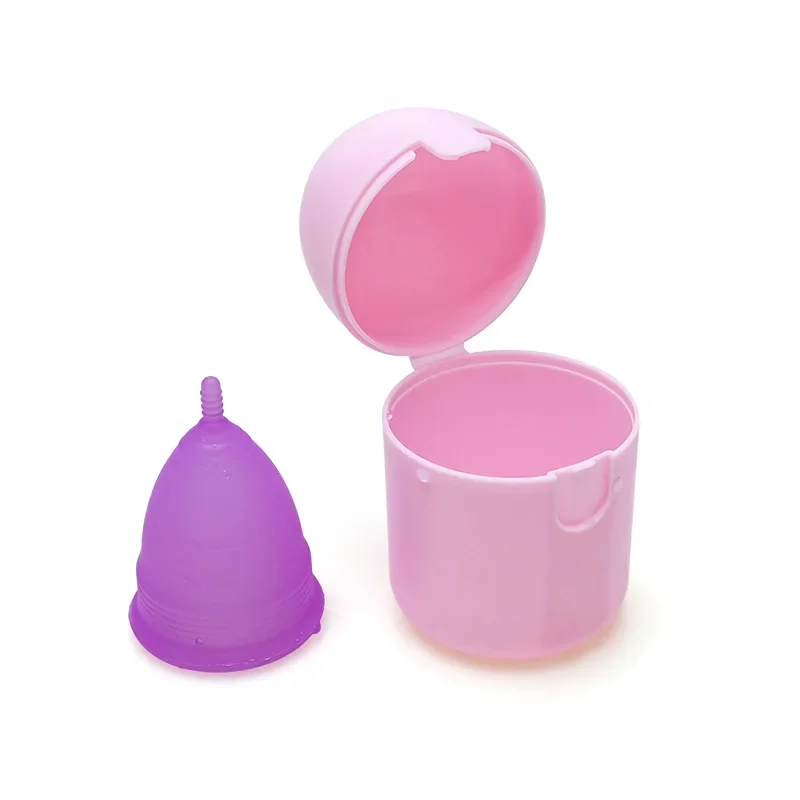 Coupe menstruelle étanche, boîte de rangement de stérilisation à haute température, produits de soins menstruels