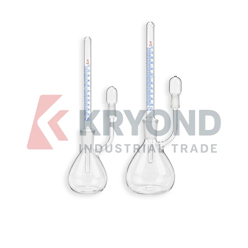 25ml 50ml Pycnometer Glass Specific Gravity Bottle Density Measurement Laboratory Equipment Research Use Pack Precision Test Set