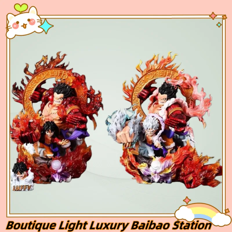 

One Piece Monkey D Luffy Gear Third Sun God Nika Anime Figure Pvc Statue Collectible Model Toy For Fans Gift