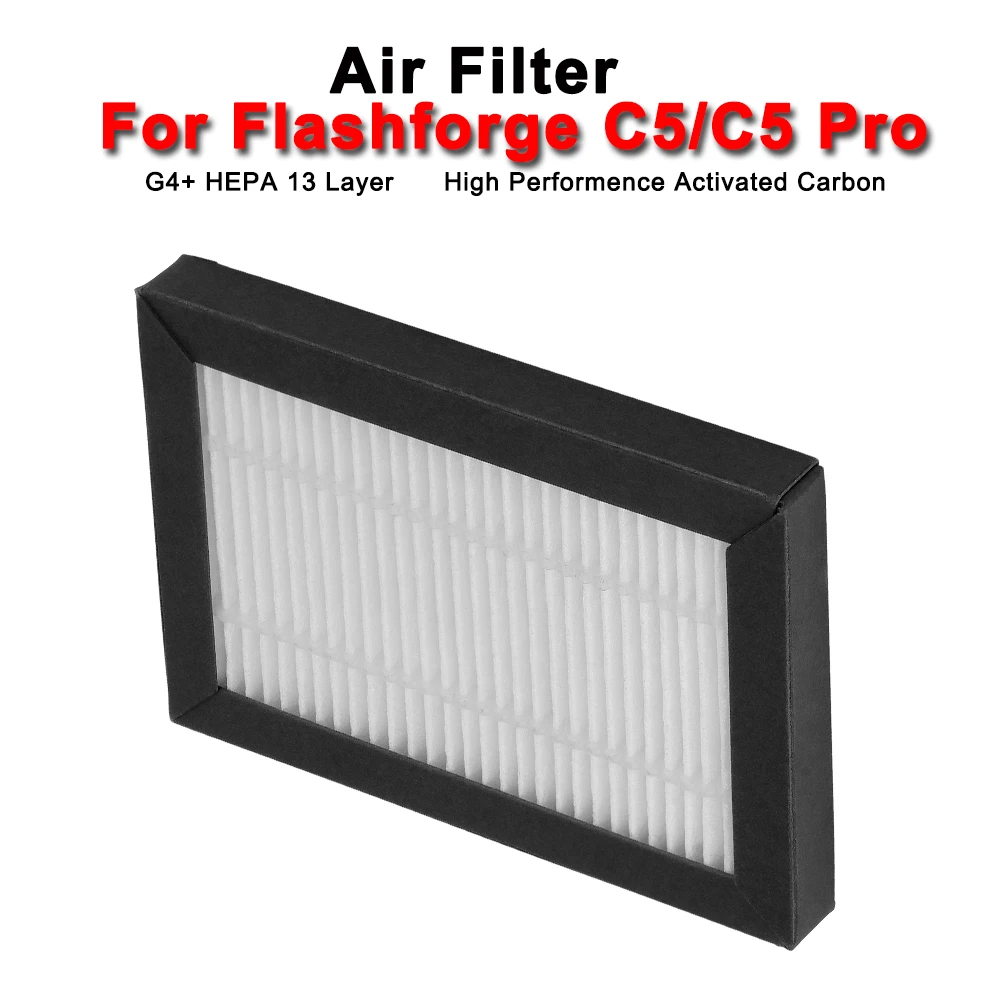 Luftfilter für Flashforge Creator 5 Pro G4+ HEPA 13-Schicht Hochleistungs-Aktivkohle-Kombination Ultra für C5 3D-Drucker-Teile – Detail 8