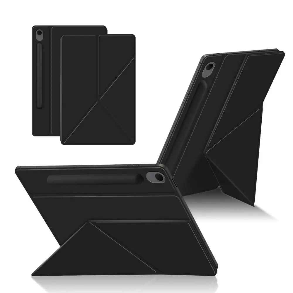 Auto Sleep/Wake 10.9″ Magnetic Case with Pen Slot Anti-fall Tablet Protective Cover Colorful for Samsung Galaxy Tab S10 Lite