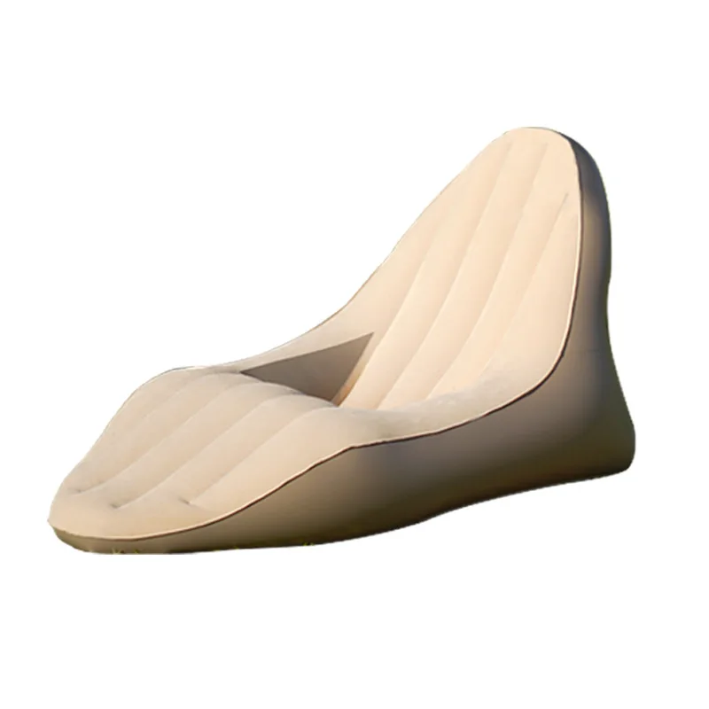 Music Festival Inflatable Sofa Outdoor Lazy Camping Single Air Lounge Chair Automatic Inflatable Bed